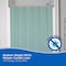 Kenney Mfg Medium Weight PEVA Shower Curtain Liner, 70in W x 72in H, Dusty Blue KN61437 - alternate 2